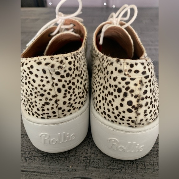 ROLLIE Nation Sneakers Womens
39 US 8 Derby City Snow Leopard
Platform Pony Hair - Picture 7 of 9